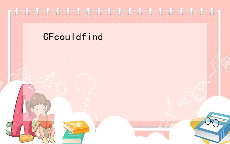 CFcouldfind