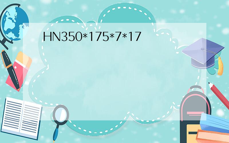 HN350*175*7*17
