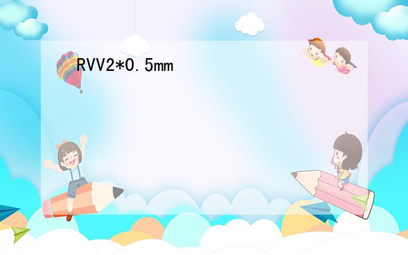RVV2*0.5mm