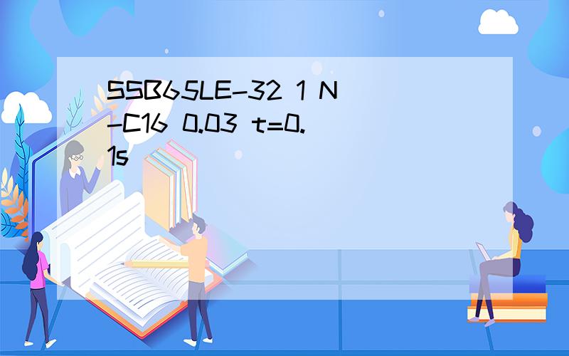 SSB65LE-32 1 N-C16 0.03 t=0.1s