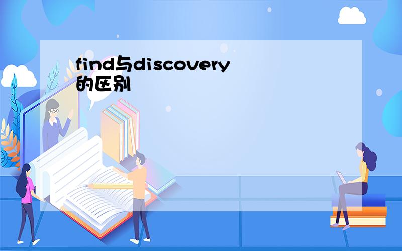 find与discovery的区别