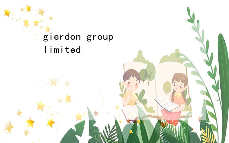 gierdon group limited