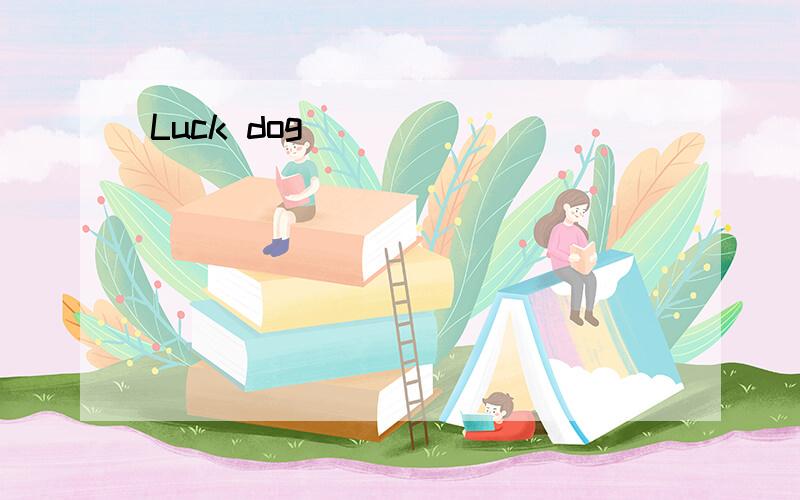 Luck dog