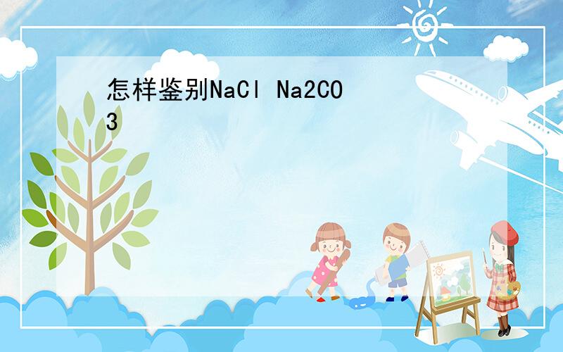 怎样鉴别NaCl Na2CO3