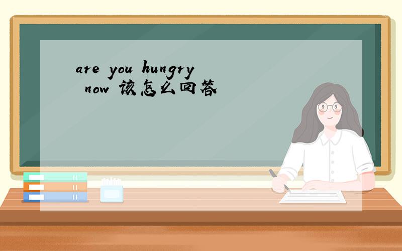 are you hungry now 该怎么回答